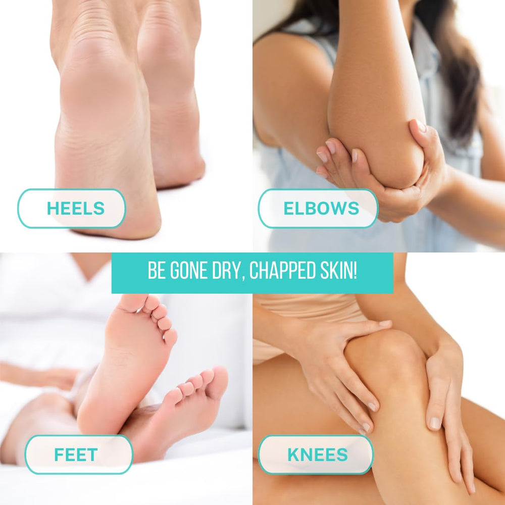 Compact, mess-free rolling design ideal for on-the-go foot care