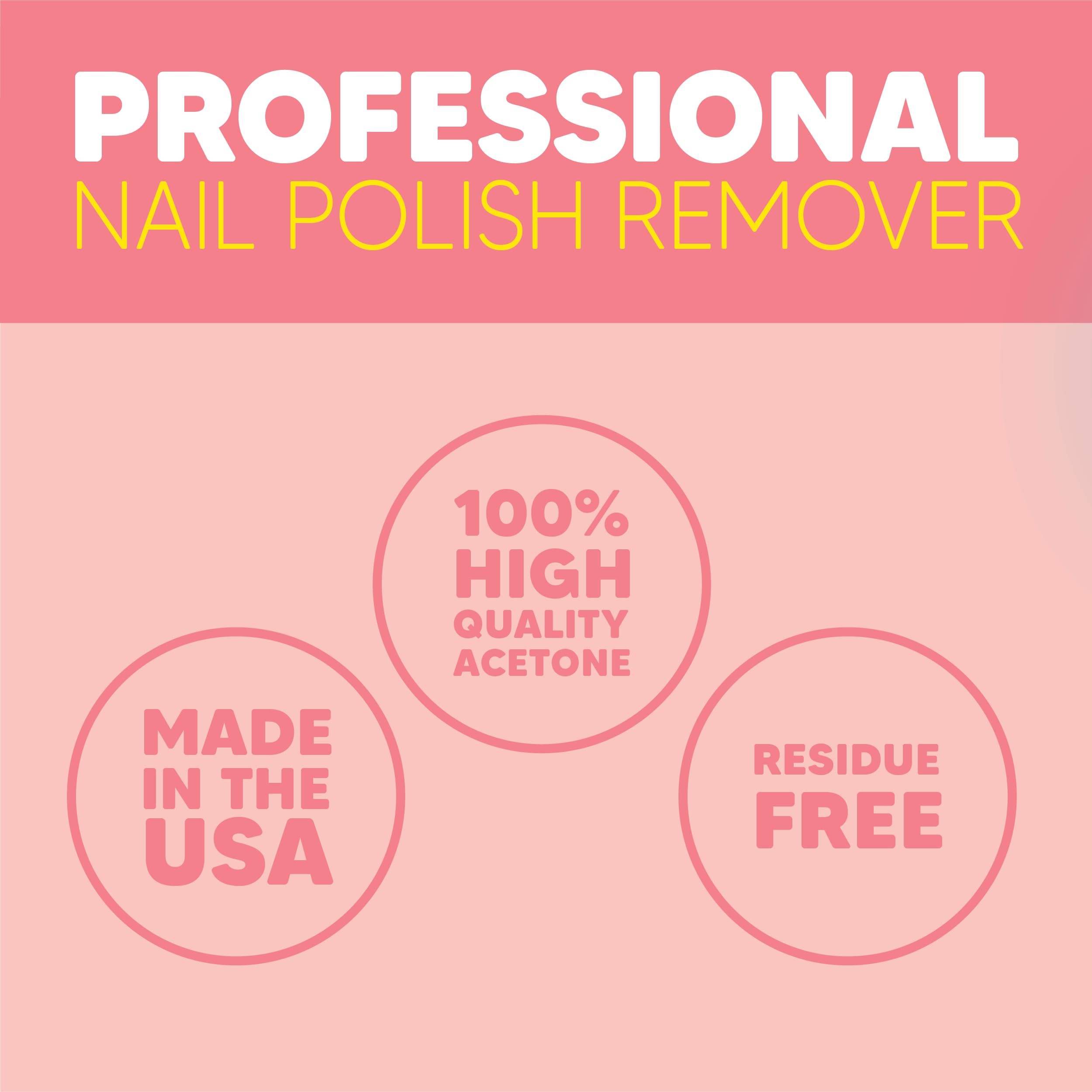 Onyx Professional safely removes glitter polish