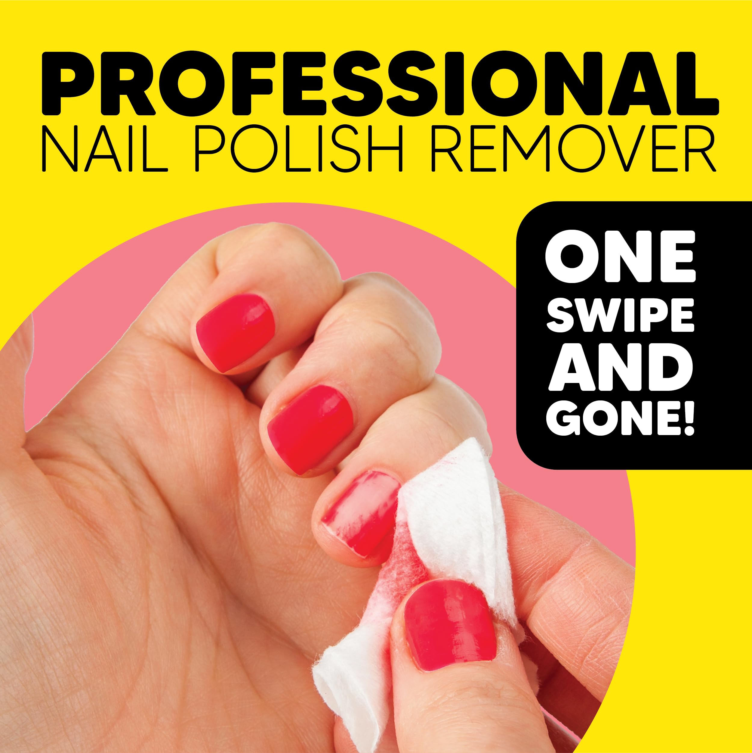 Onyx Professional remover works on gel polish for efficient removal