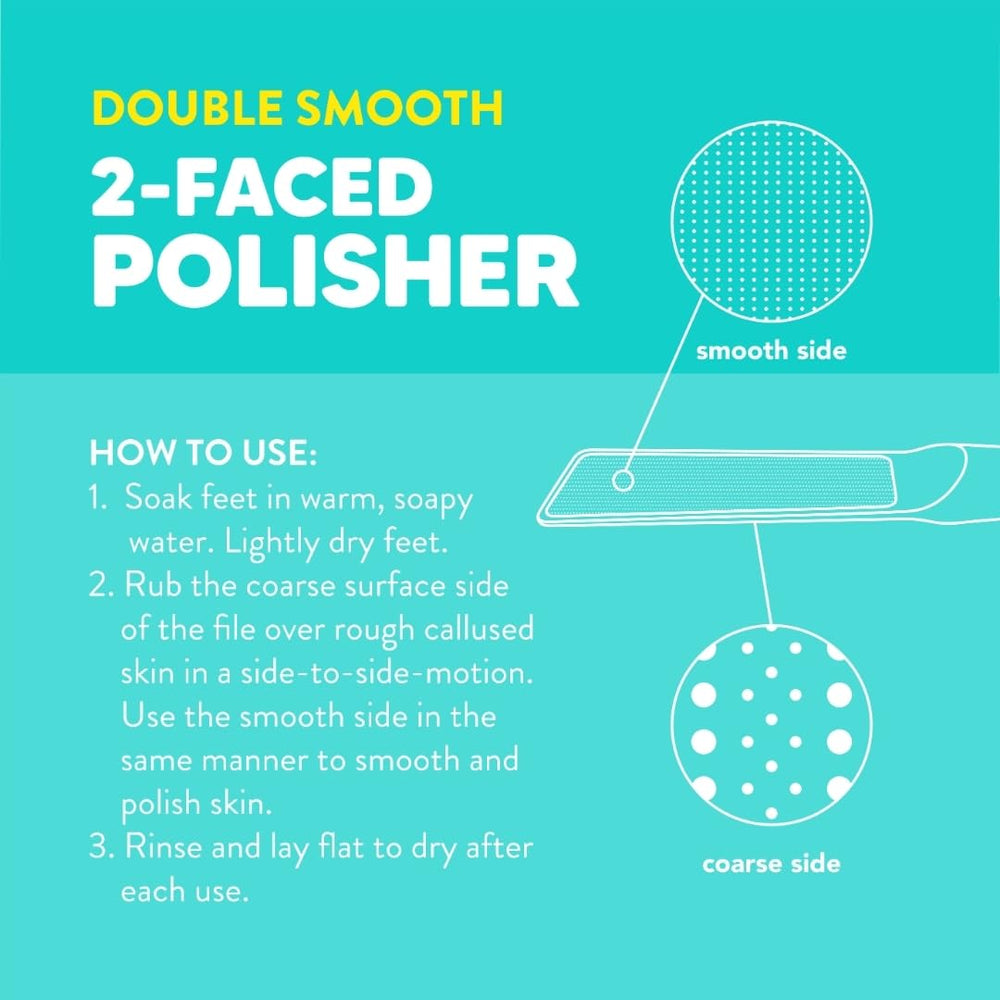 Onyx Professional wet and dry foot scrubber for versatile use.