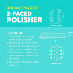 Onyx Professional wet and dry foot scrubber for versatile use.