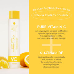 Close-up of the #OOTD Vitamin C Toner pump for easy daily use.