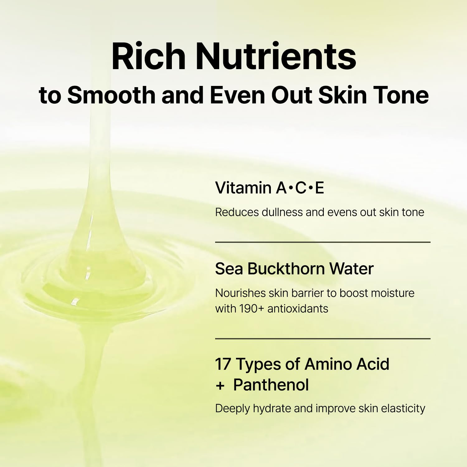 OOZNARY Vita 3 Aurora Toner applied on skin demonstrating even tone prep
