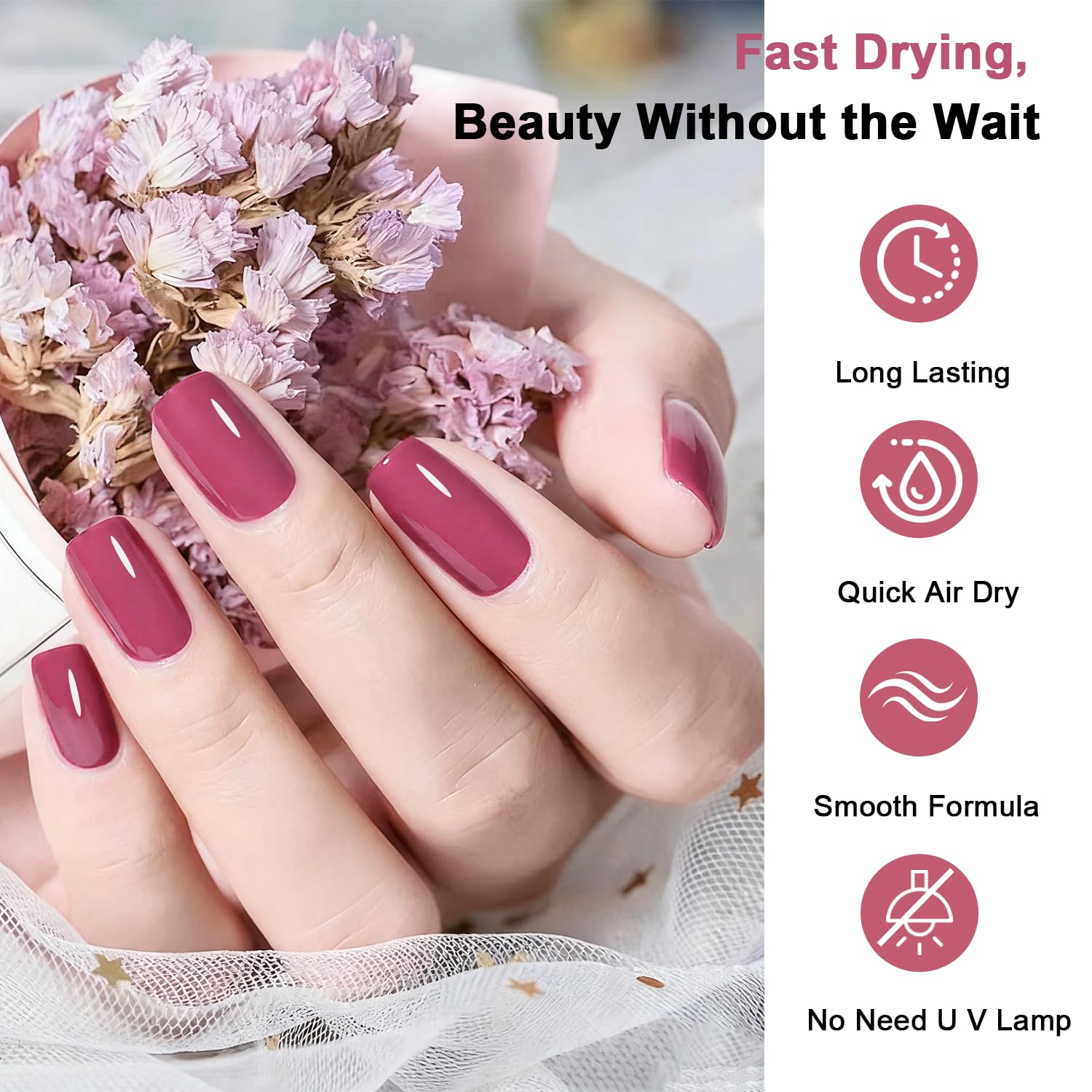 OpenLive basecoat-ready for nail art and creative designs.
