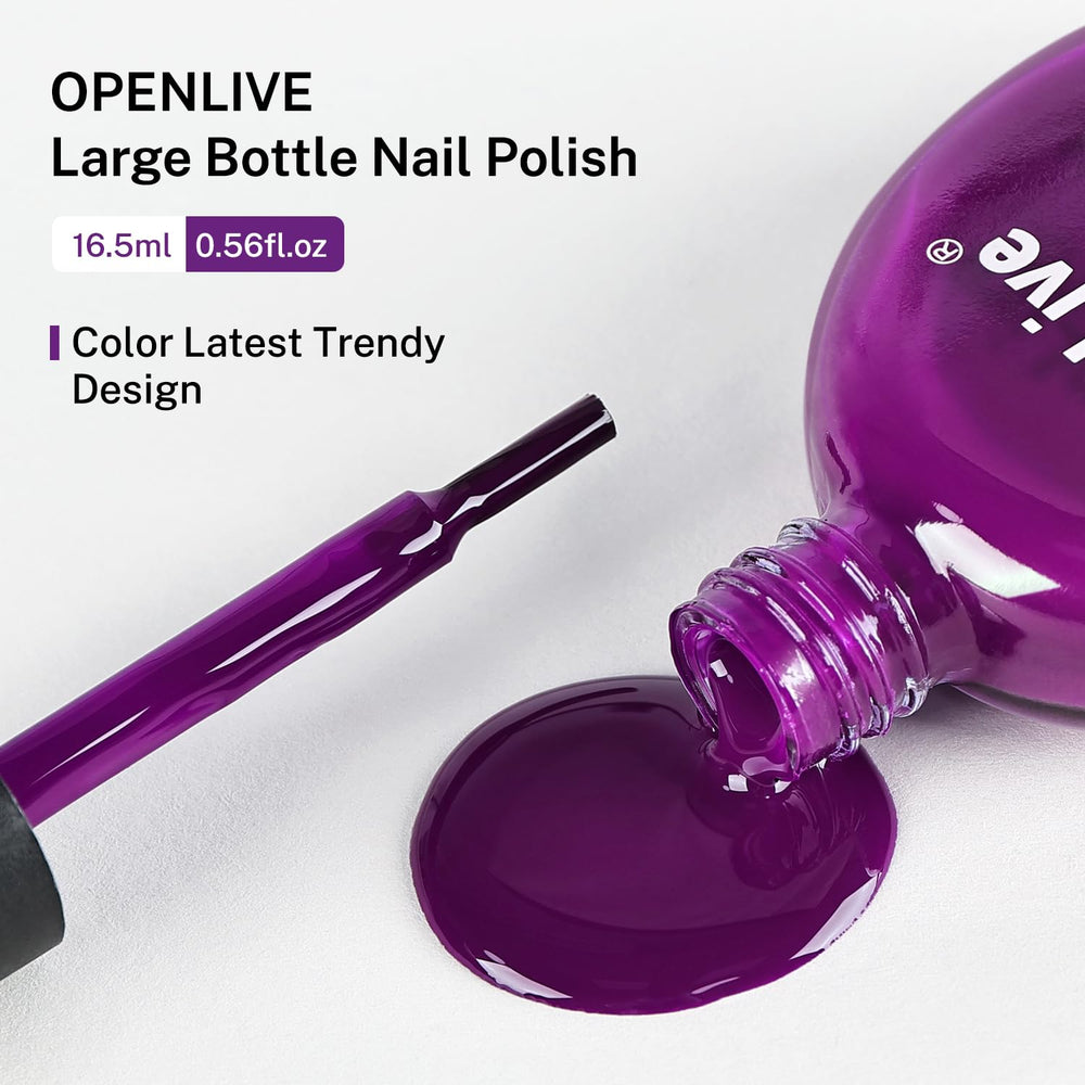 OpenLive color swatches show the Purple shade as versatile fashion pick