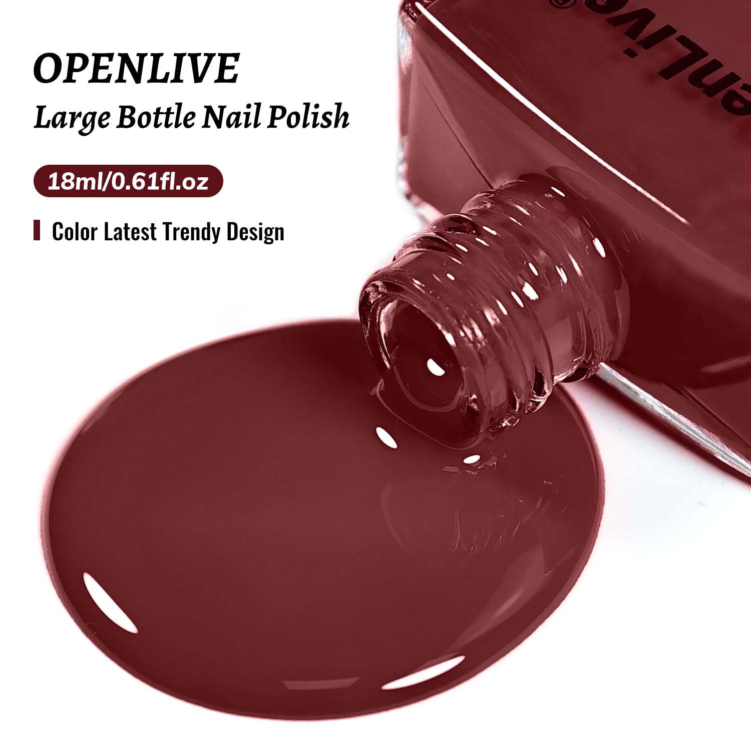 OpenLive gift-ready packaging ideal for nail polish lovers.