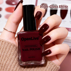 OpenLive nail art base idea for minimalist or French manicure inspiration.