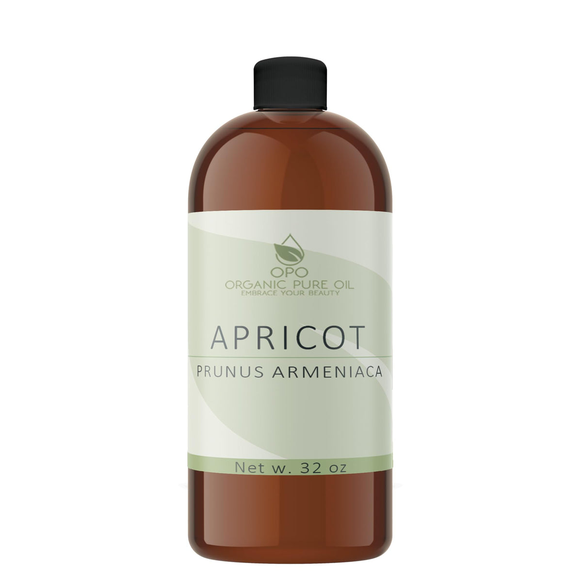 OPO Apricot Kernel Oil bottle with pump for easy moisturization