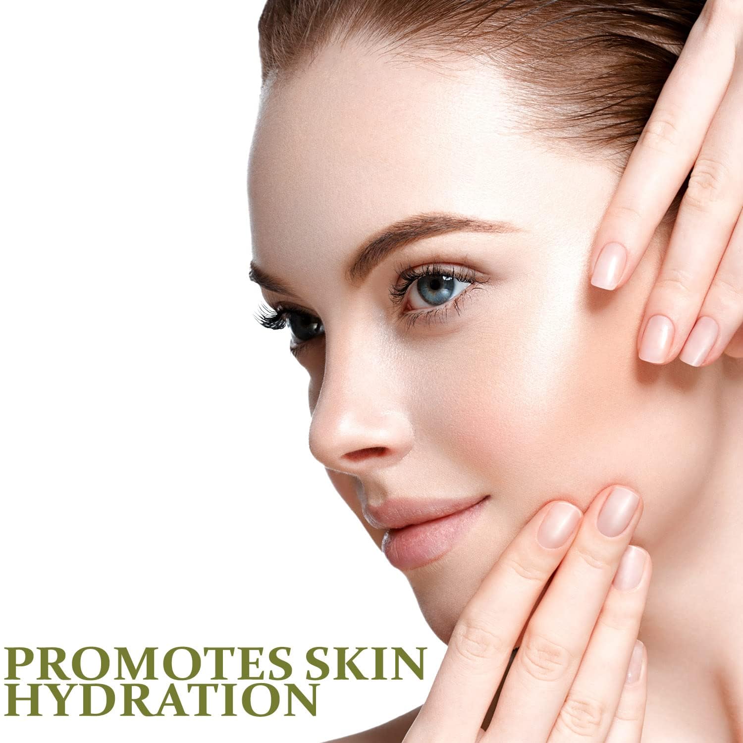 OPO Chia Seed Oil for hair care shows shine and manageability.