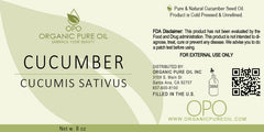 OPO cucumber seed oil dropper-action highlights easy dispensing for daily skin and hair use