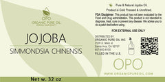 OPO Jojoba Oil texture closeup showing rich yet light hydration.