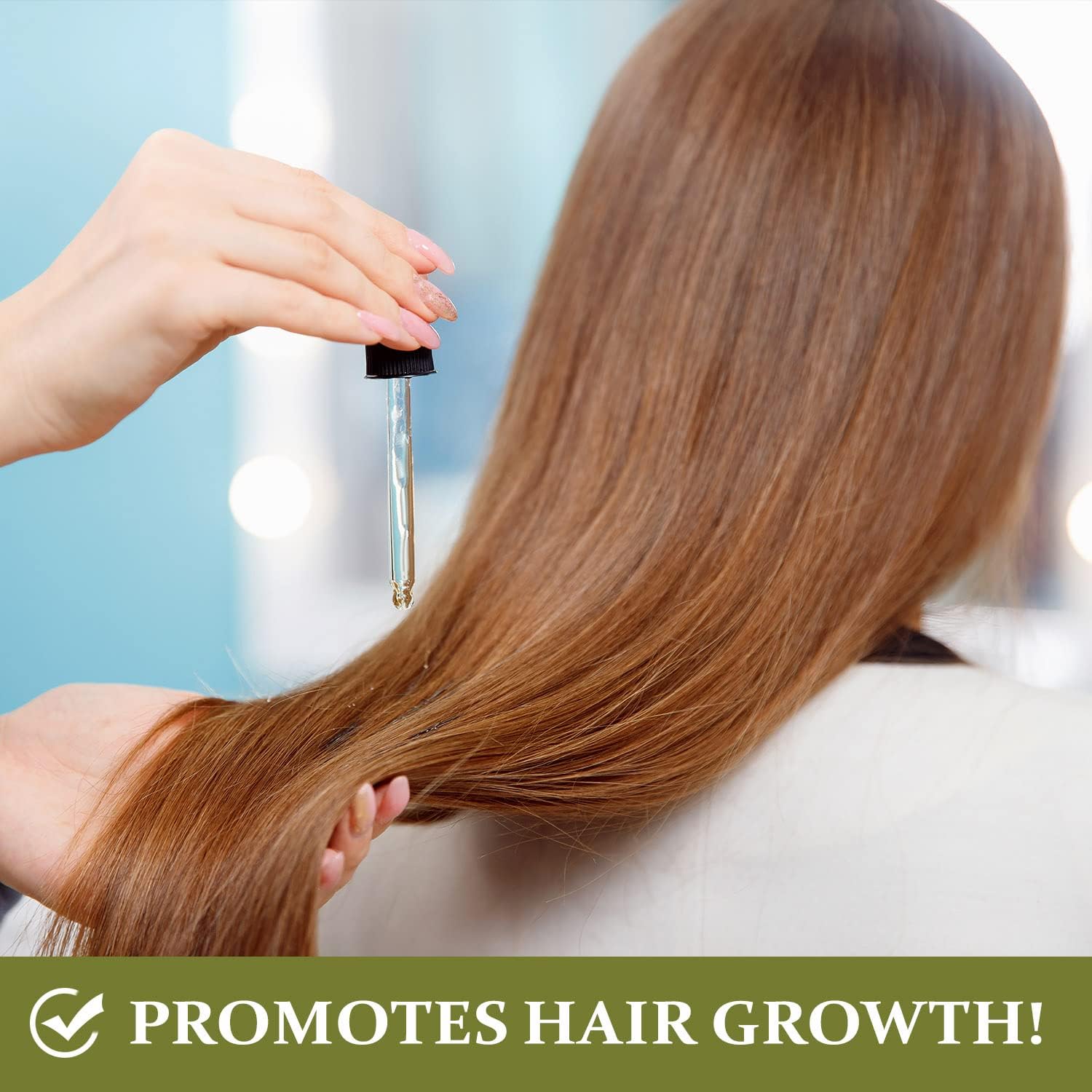 Nails and lashes shown to suggest conditioning benefits.