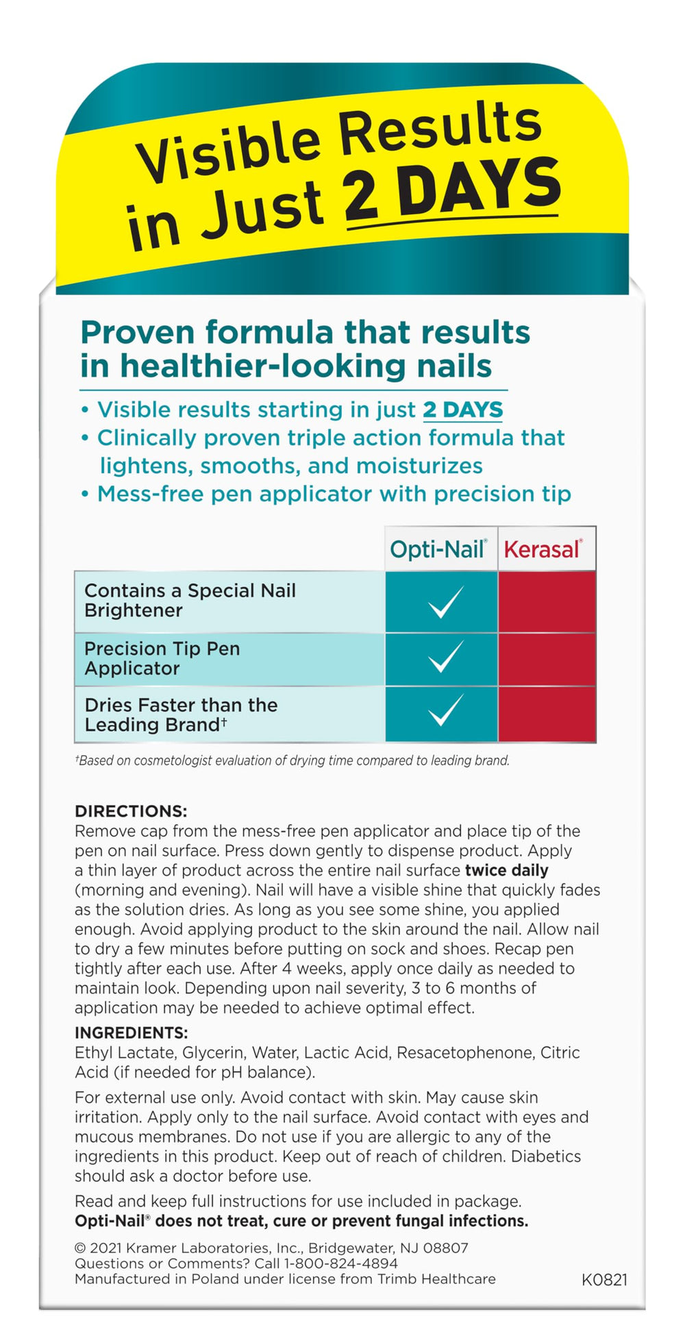 Opti-Nail before-after nails shows possible improvement in clarity.