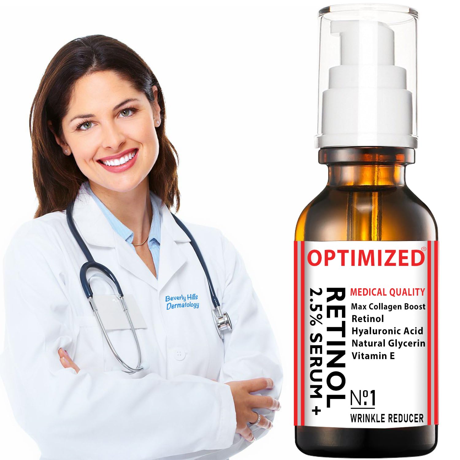 Close-up of serum texture with hyaluronic acid for moisture