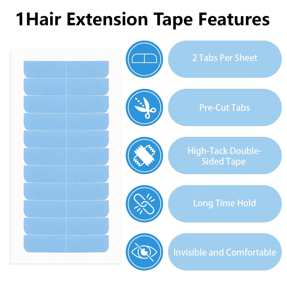 Opvixi invisible-fit tape under hair demonstrates seamless attachment and secure wear