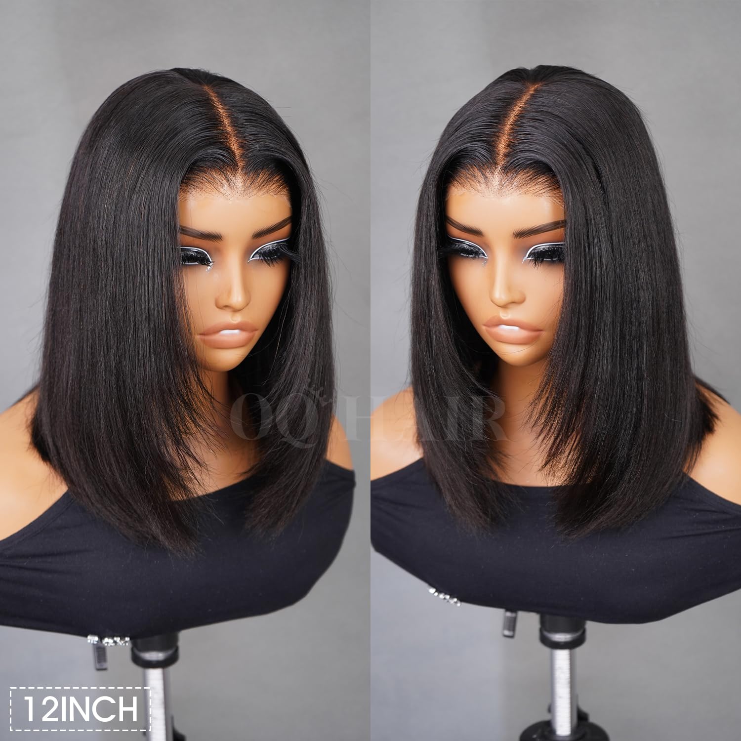 OQ Hair heat styling up to 350°F for flexible looks.