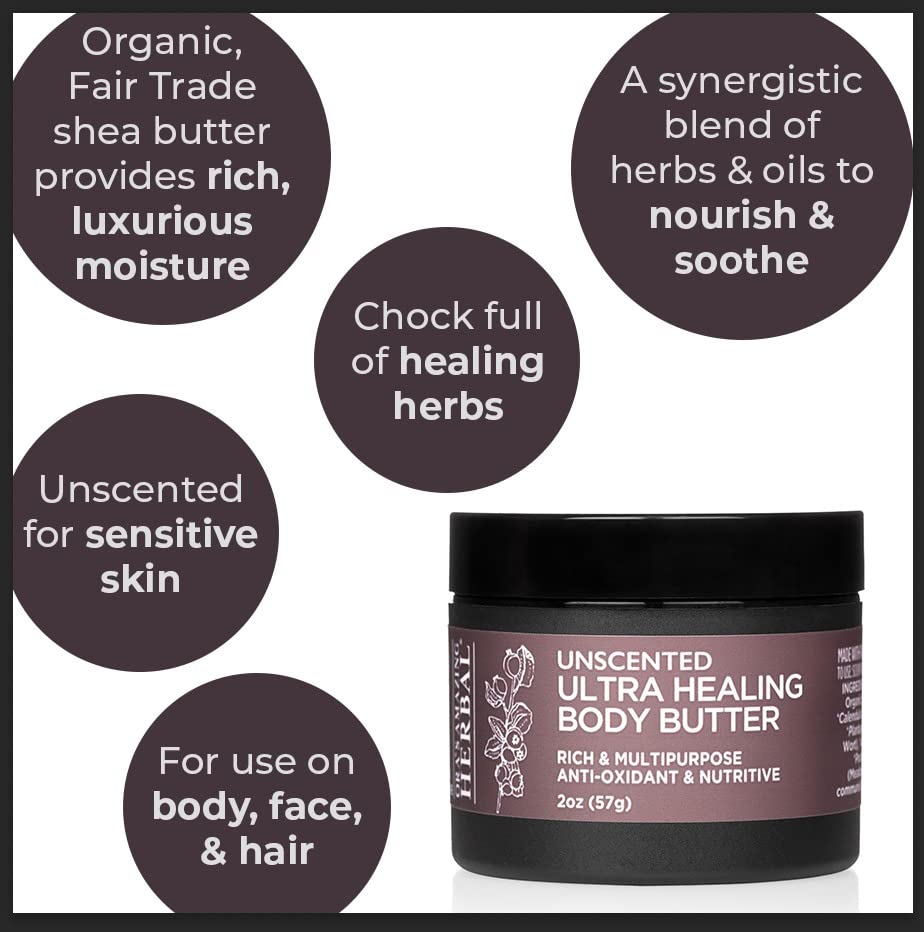 Calendula and thyme ingredients in Ora's salve for nourishing skin