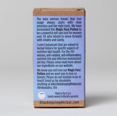 Ora's Amazing Magic Face Potion cypress twig highlights balance for resilient skin