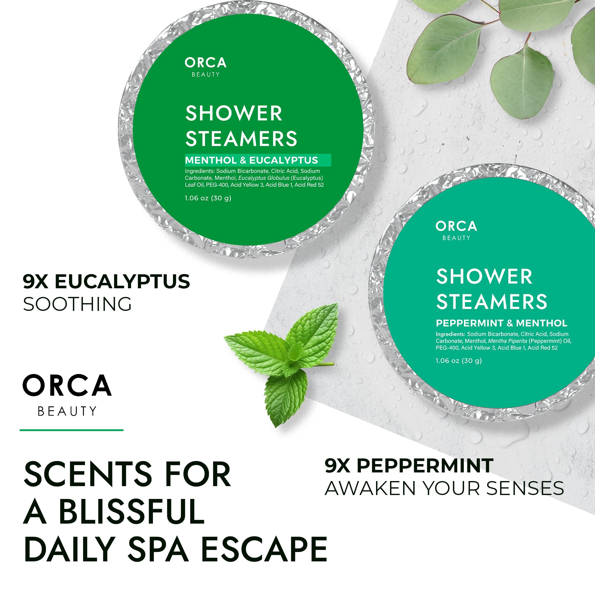 Orca Beauty aroma-mist diffusion conveys refreshing aromatherapy