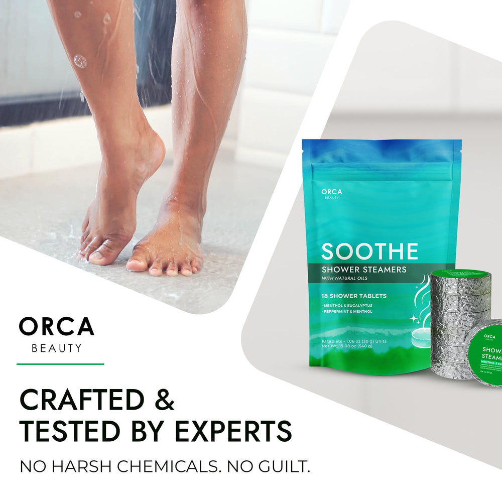 Orca Beauty cruelty-free badge signals ethical self-care