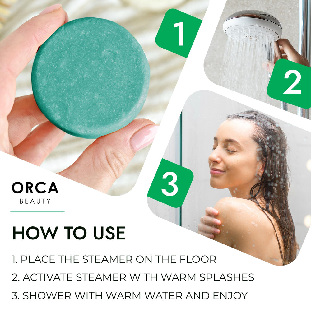 Orca Beauty gift set display showcases a thoughtful spa gift