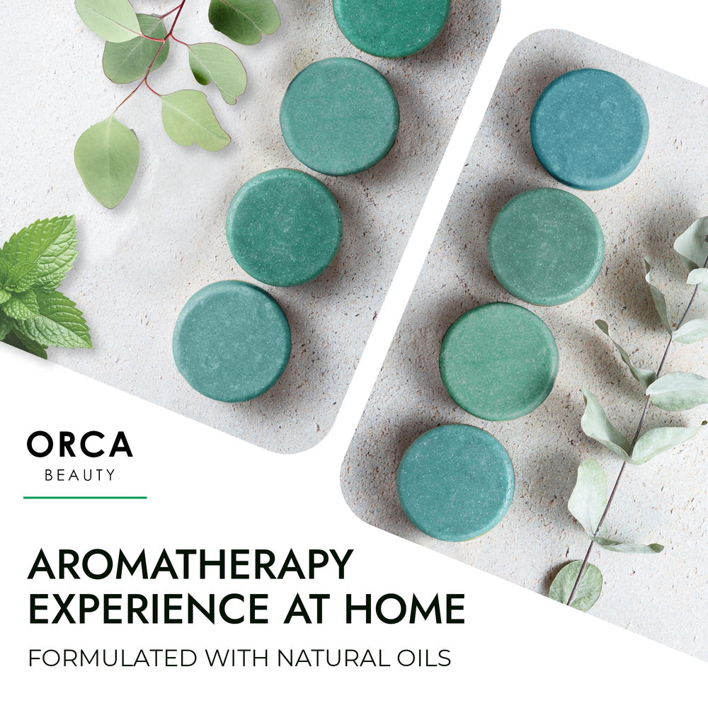 Orca Beauty shower steamer used by women and men for relaxation