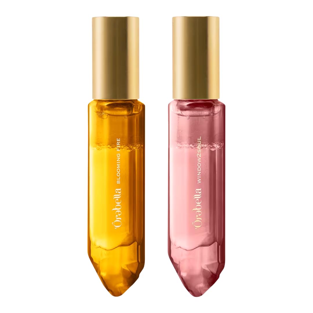 Orebella Florals Travel Duo Gift Set display, compact, festive, ideal for gifting