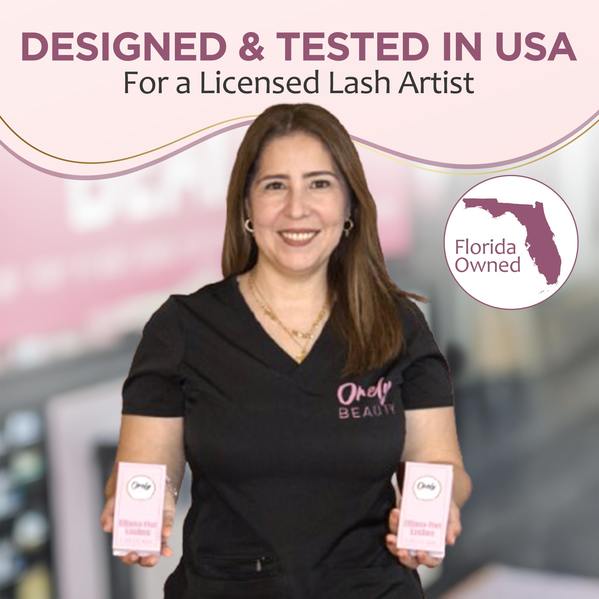 Orely Beauty Florida lash artists testing confirms trusted performance among professionals.