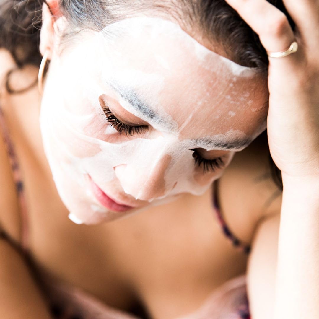 ORGAID Vitamin C glow detail suggests brightening and radiant skin potential