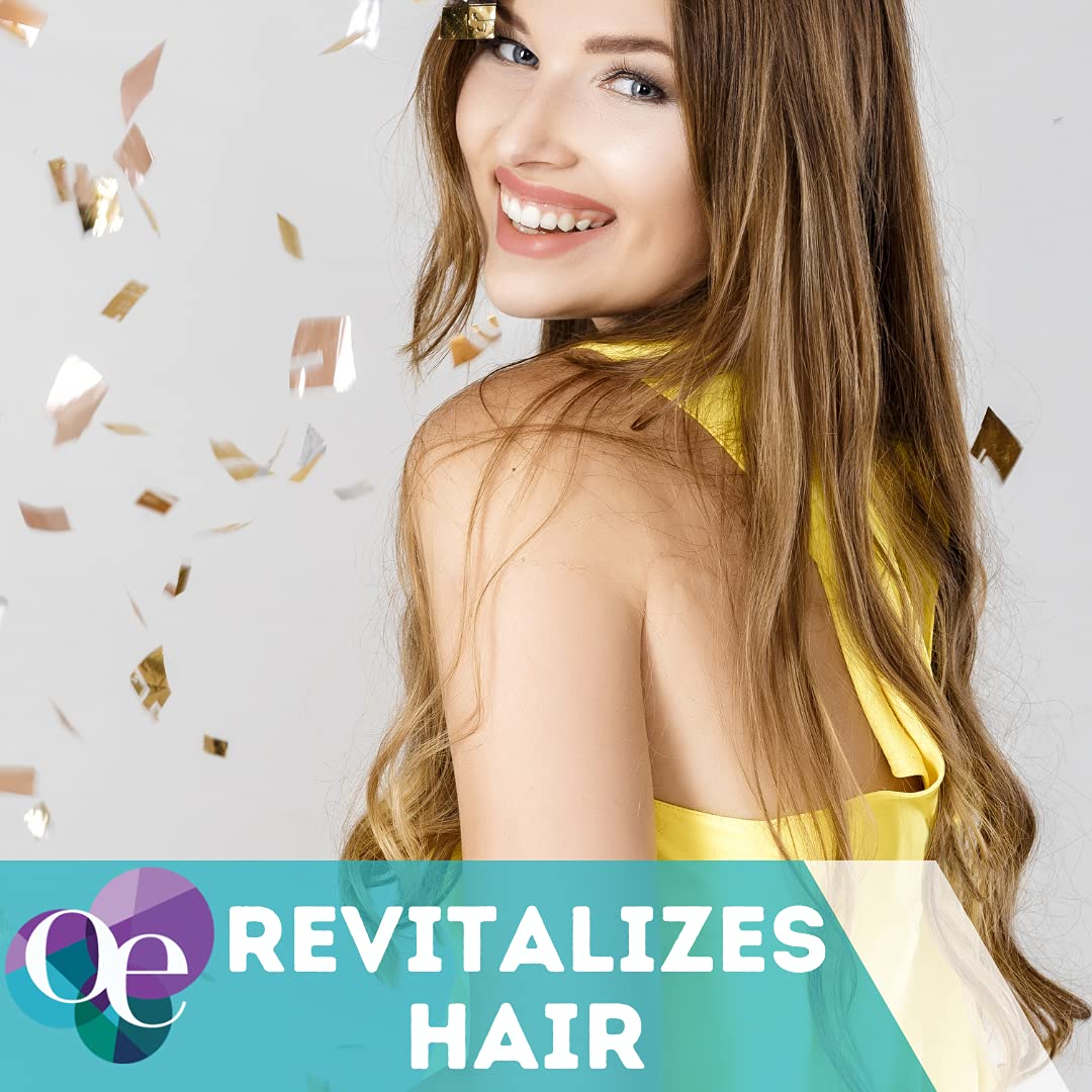 Organic Excellence color-safe formula protects vibrant hair color