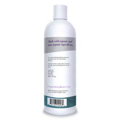 Organic Excellence Wild Mint Conditioner on bathroom shelf signals family-friendly care.