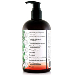 Coco Fiji massage oil application demonstrating versatile skin nourishment.