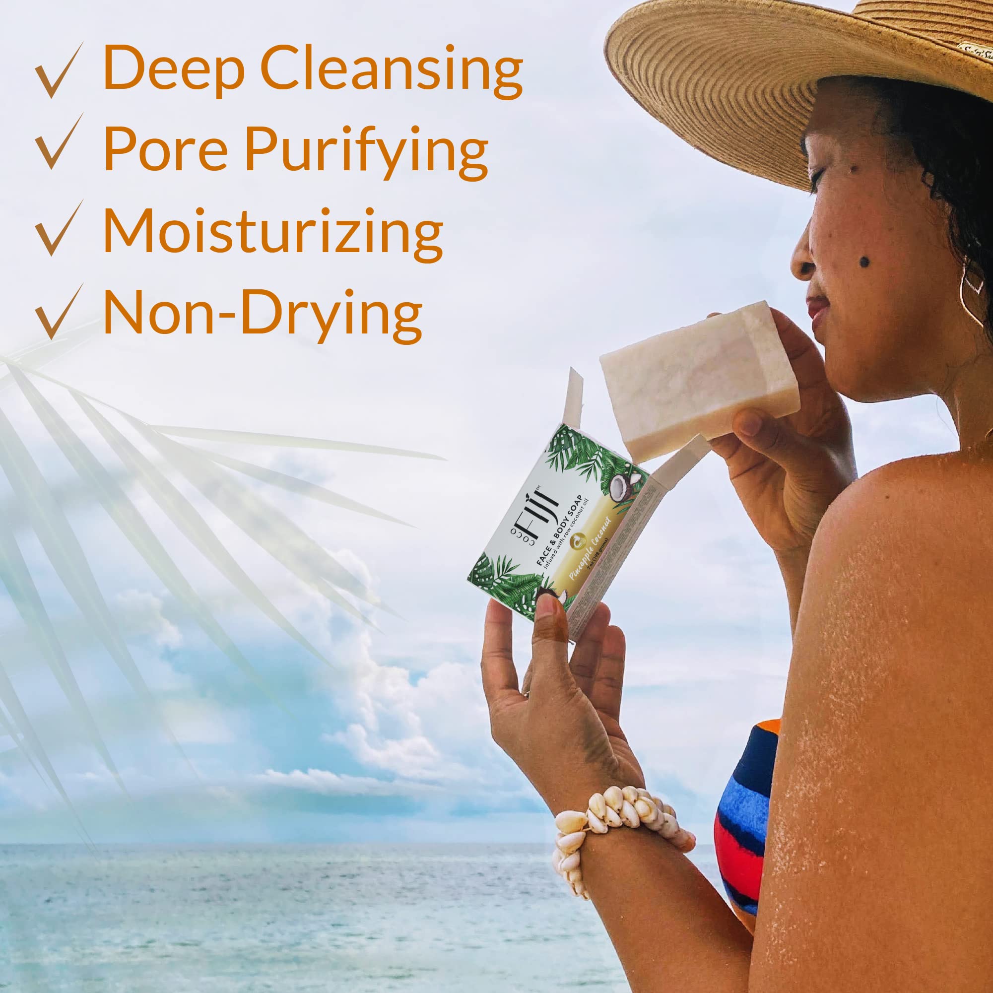 Handcrafted in Fiji with traditional recipe for quality.