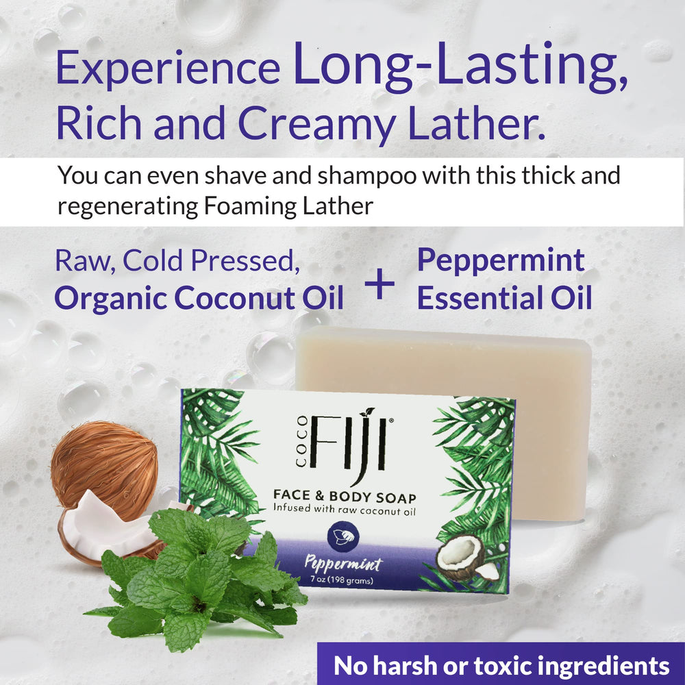 Rich creamy lather leaves skin nourished and lightly scented.