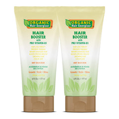 Organic Hair Energizer bottle pour shows easy application for healthier growth