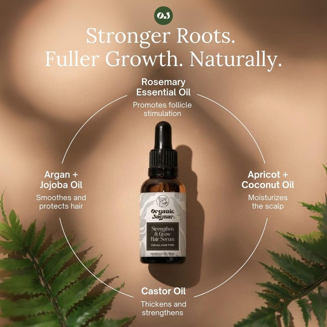 Organic Jaguar apricot oil nourishes the scalp for resilient hair