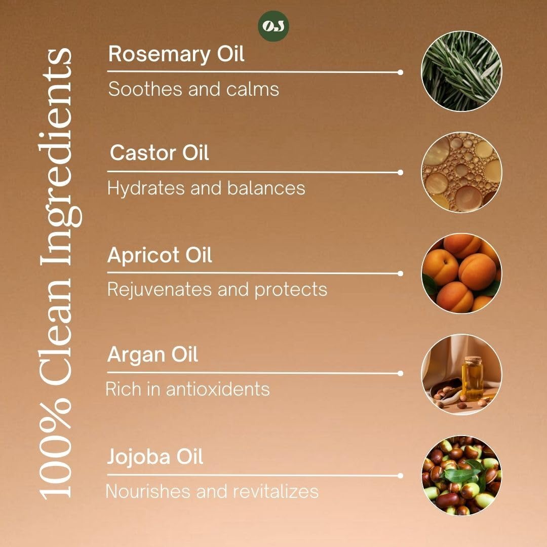 Organic Jaguar argan and jojoba oils balance and smooth hair
