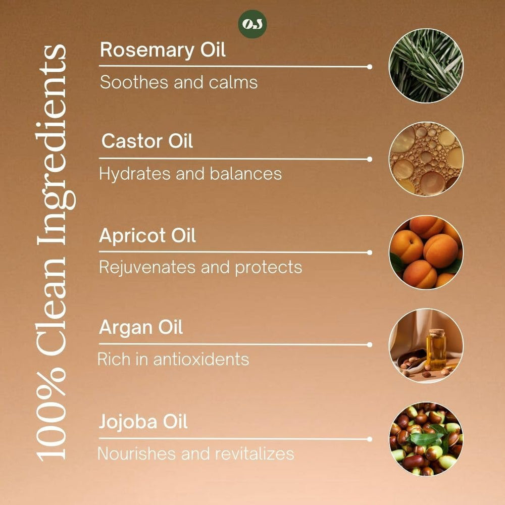 Organic Jaguar argan and jojoba oils balance and smooth hair