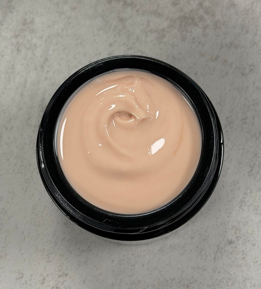 Organic Meadow Herbals Morning Rose Cream bottle with pump for easy daily use