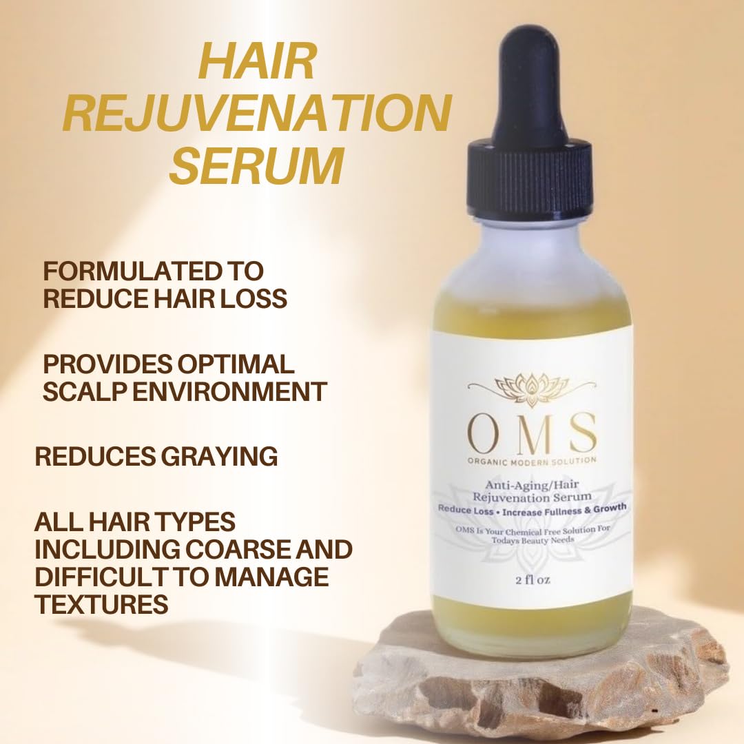 Dropper releases serum onto scalp for daily nourishment by Organic Modern Solution.
