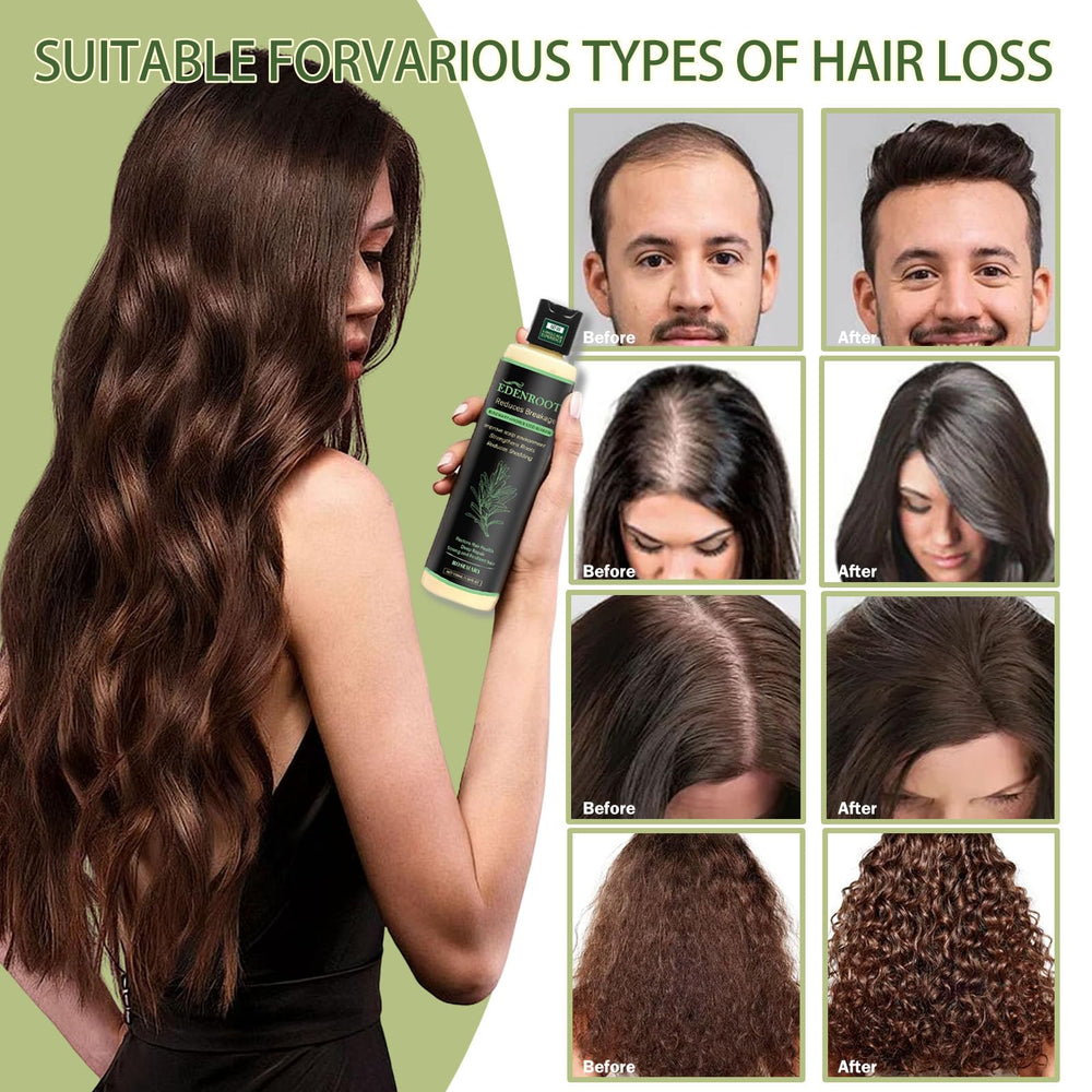 Organic Rosemary Hair Growth Shampoo pump application for easy daily use