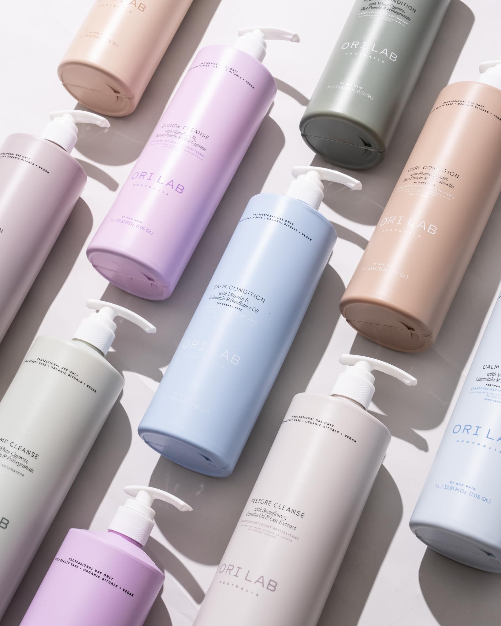 ORI LAB Curl Cleanse defining curls after washing with hydrated texture