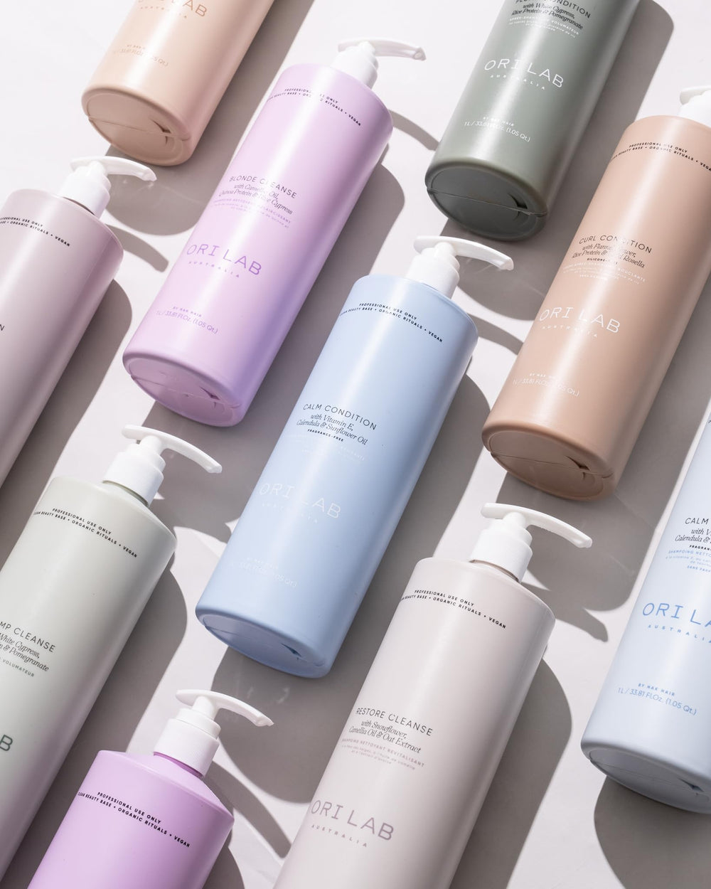 ORI LAB Curl Cleanse defining curls after washing with hydrated texture