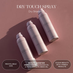 ORI LAB Dry Touch Spray back view showing portable bottle for travel