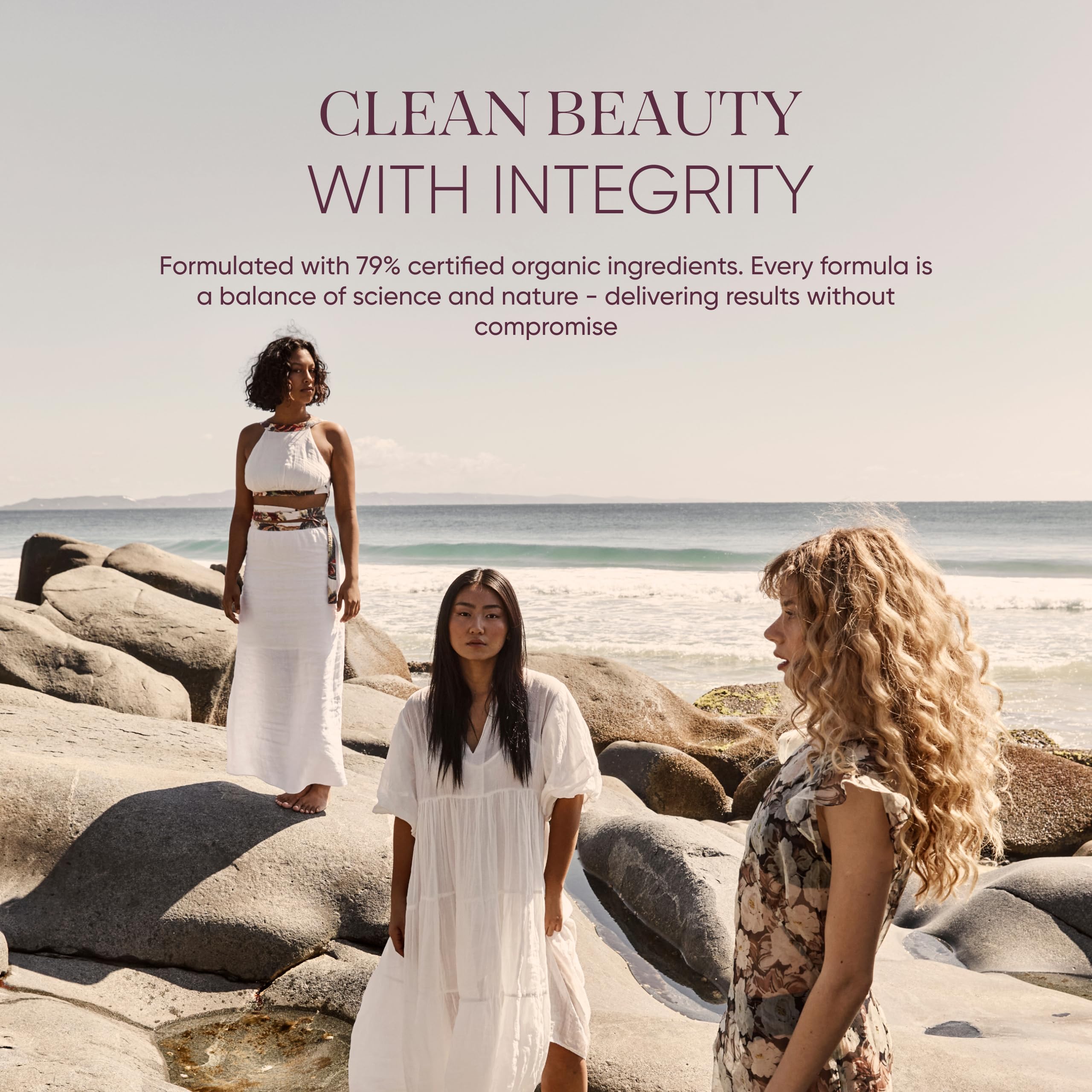 ORI LAB Restore Cleanse ingredients close-up emphasizes Snowflower and Camellia Oil benefits.