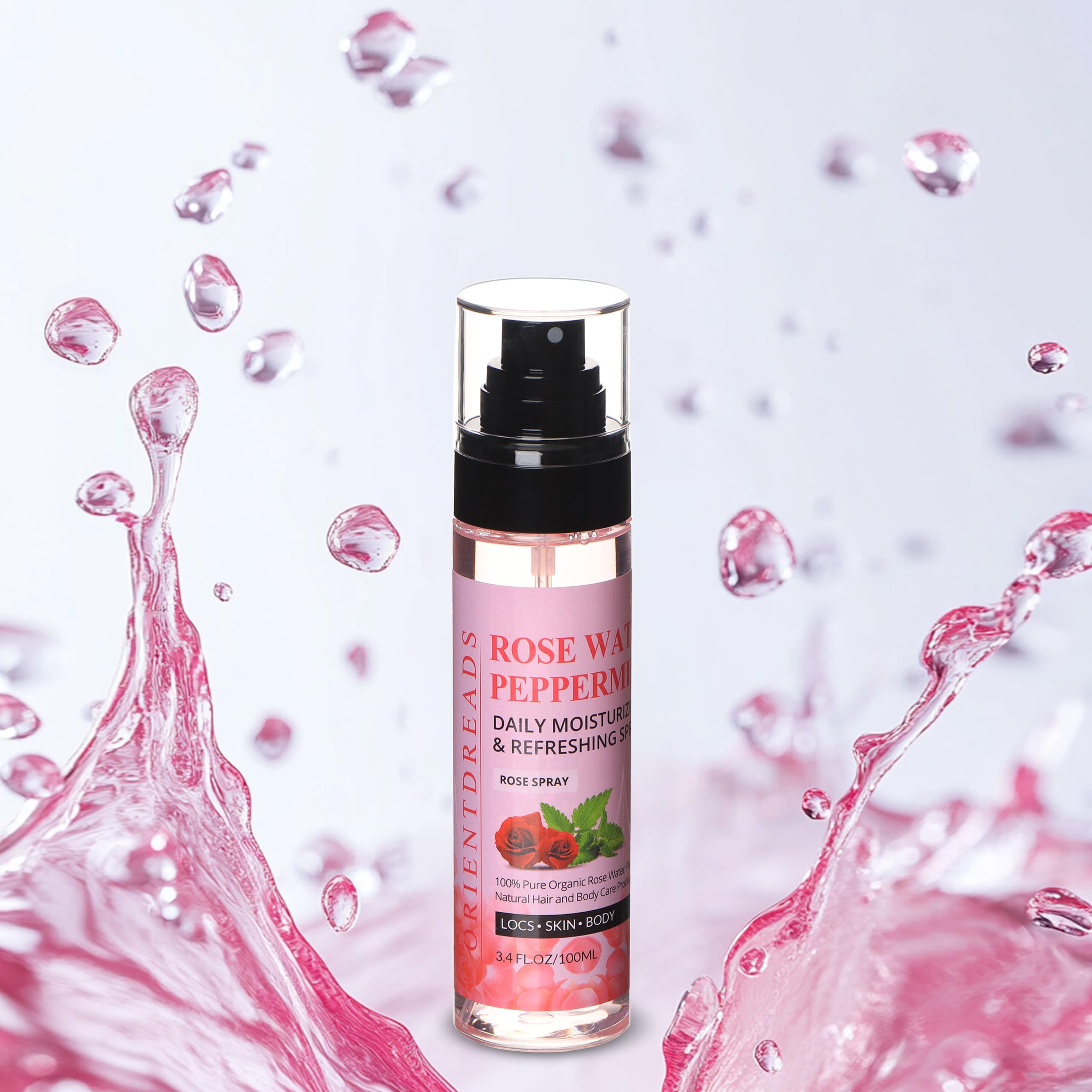 Orientdreads castor oil in mist improves scalp comfort during maintenance.