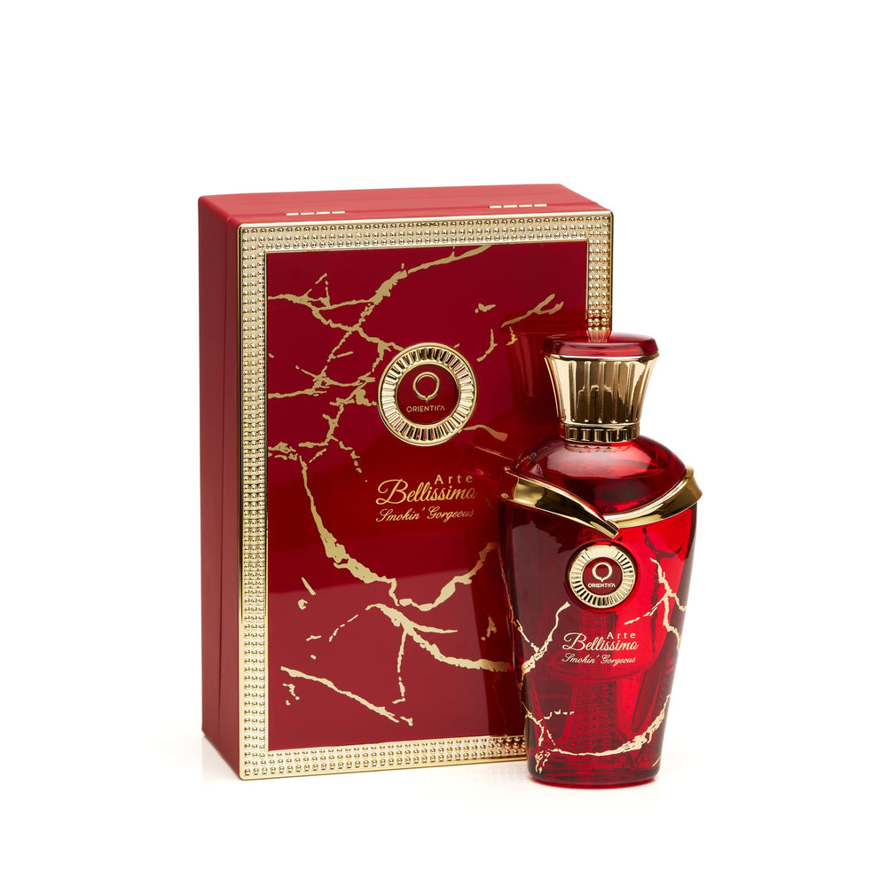 Orientica Arte Bellissimo Smokin' Gorgeous bottle front view for daily elegance