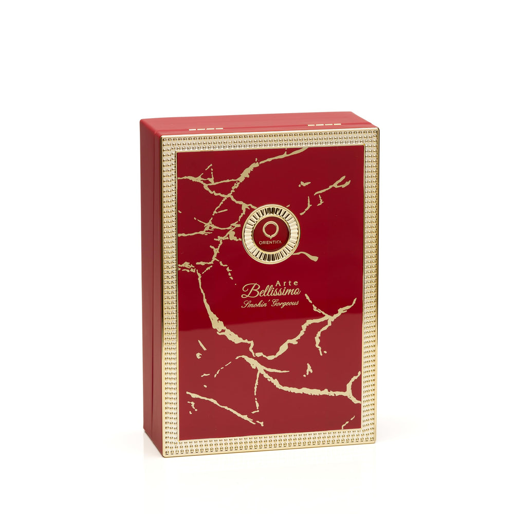 Orientica Arte Bellissimo Smokin' Gorgeous packaging display for gifting