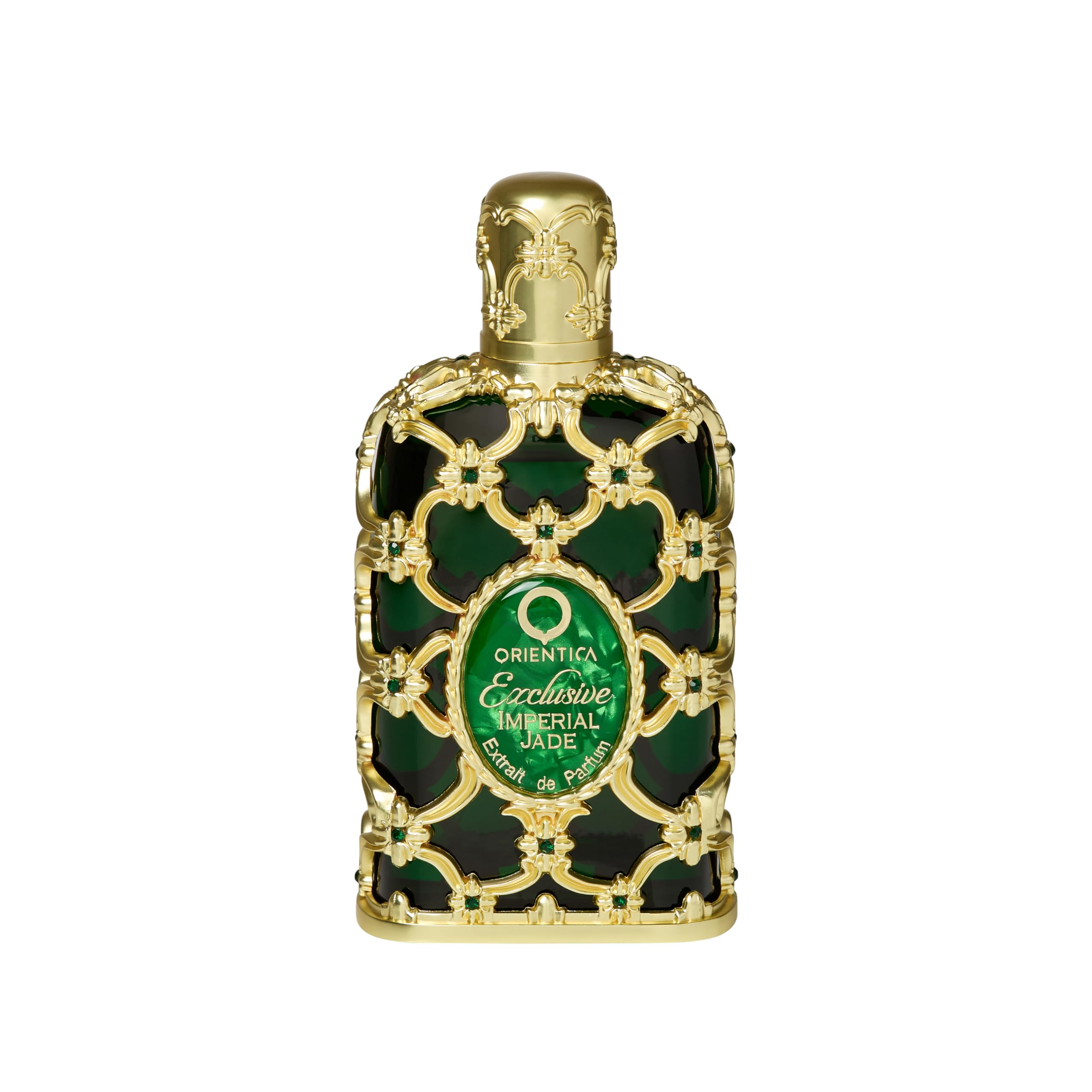 Orientica Imperial Jade top notes deliver citrus freshness for an energizing opening