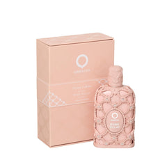 Top notes scene with bergamot and peach blossom for a fresh start.
